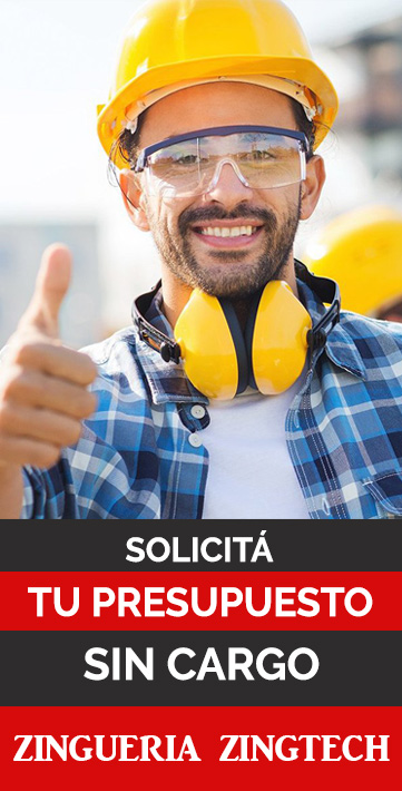 techos de tejas, techos de chapa, tinglados, glapones, zingueria zingtech